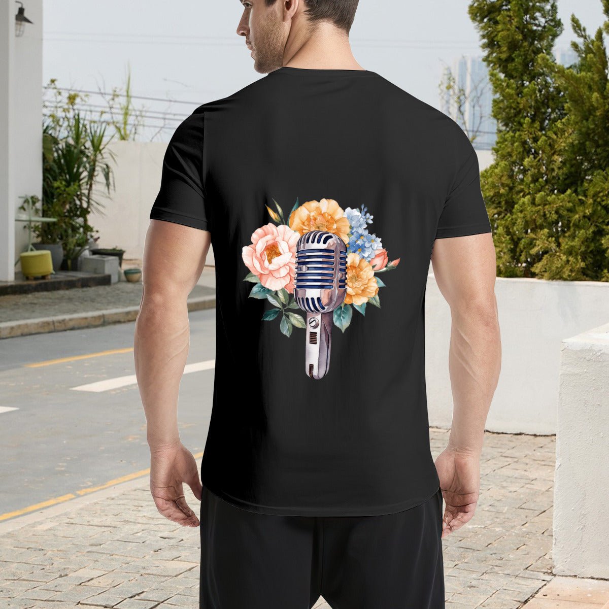 Personalized Musical Instrument Men180g T-Shirt - Your Instrument - BuyEcEc