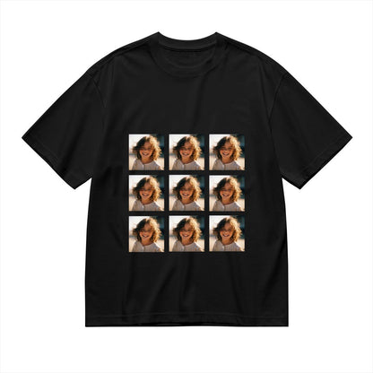 Personalized Photo Collage T-Shirt ∣ Multi - Picture Design (180g) - BuyEcEc