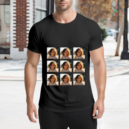 Personalized Photo Collage T-Shirt ∣ Multi - Picture Design (180g) - BuyEcEc