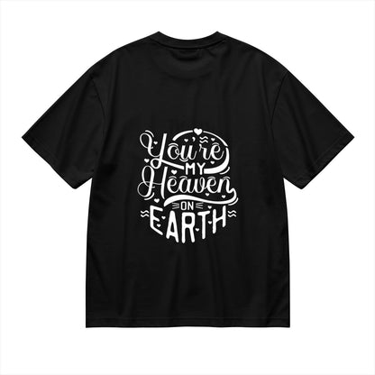 Personalized Photo T-Shirt for Men ∣ Add Text & Image (180g) - BuyEcEc