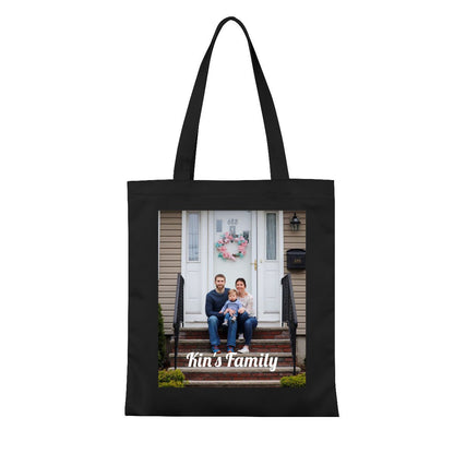 Personalized Tote Bag with Custom Photo and TextTote Bag Name Personalized - ToteBags - BuyEcEc