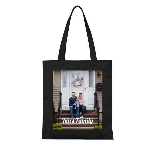 Personalized Tote Bag with Custom Photo and TextTote Bag Name Personalized - ToteBags - BuyEcEc
