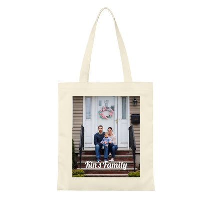 Personalized Tote Bag with Custom Photo and TextTote Bag Name Personalized - ToteBags - BuyEcEc