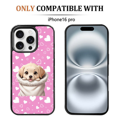Playful Labrador iPhone 16 Pro Mirror Phone Case - iphoneCases - BuyEcEc