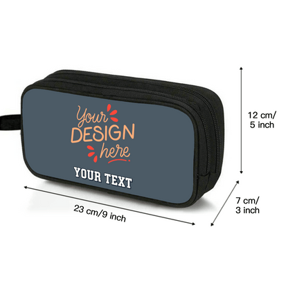 Portable Double - Layer Pencil Case – Custom Design - Storage - BuyEcEc
