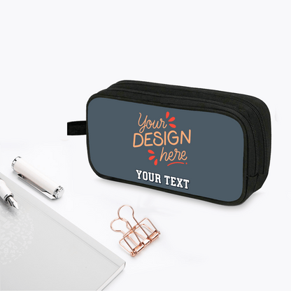 Portable Double - Layer Pencil Case – Custom Design - Storage - BuyEcEc