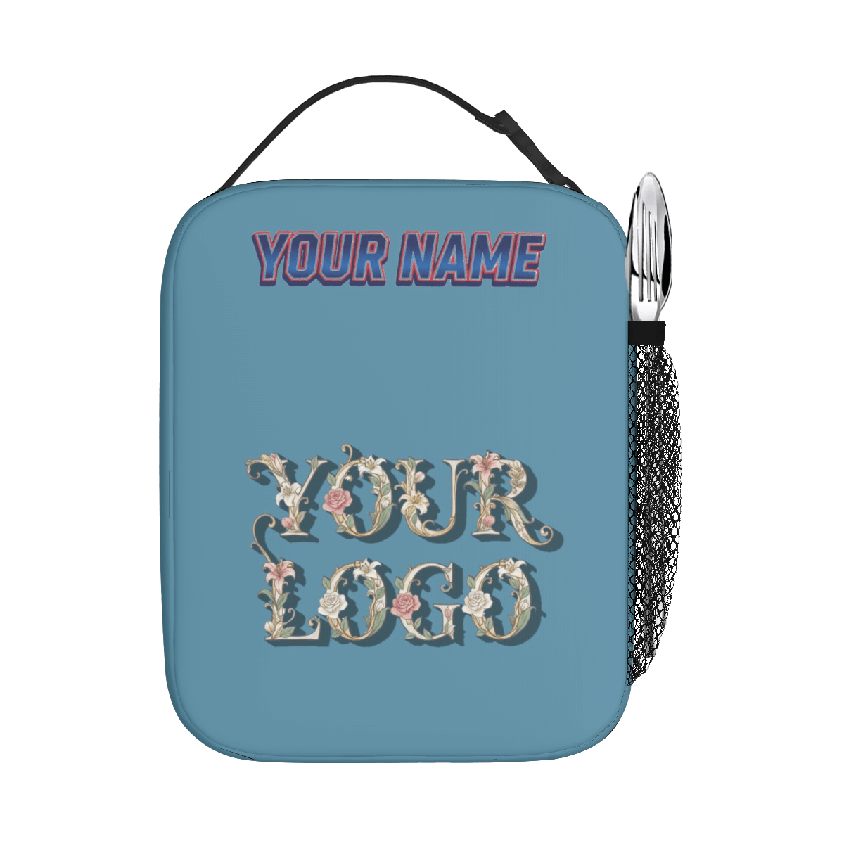 Portable Handheld Insulated Lunch Bag – Custom Name - Storage - BuyEcEc