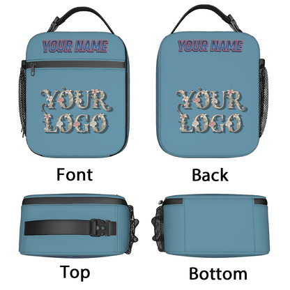 Portable Handheld Insulated Lunch Bag – Custom Name - Storage - BuyEcEc