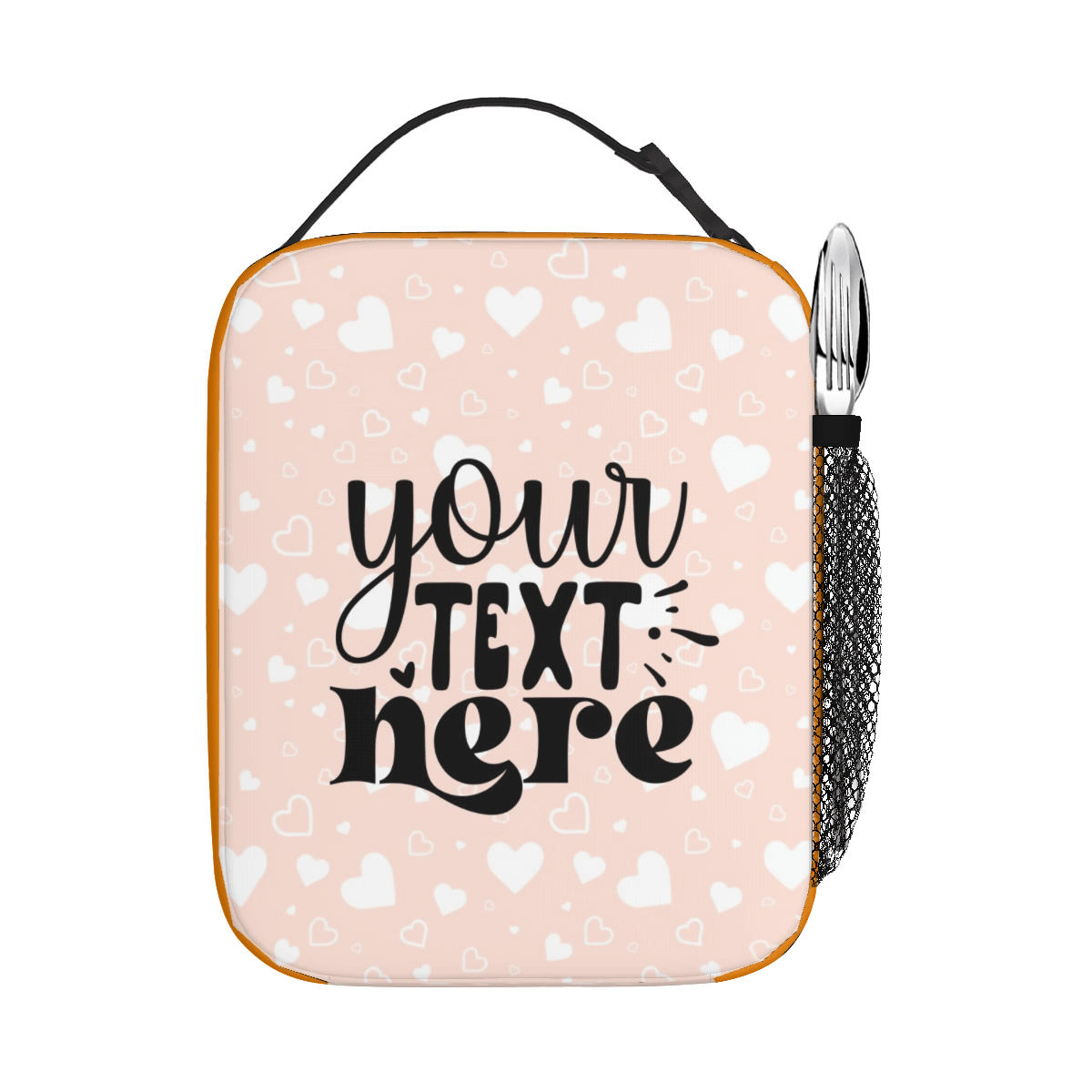 Portable Handheld Insulated Lunch Bag – Custom Name - Storage - BuyEcEc
