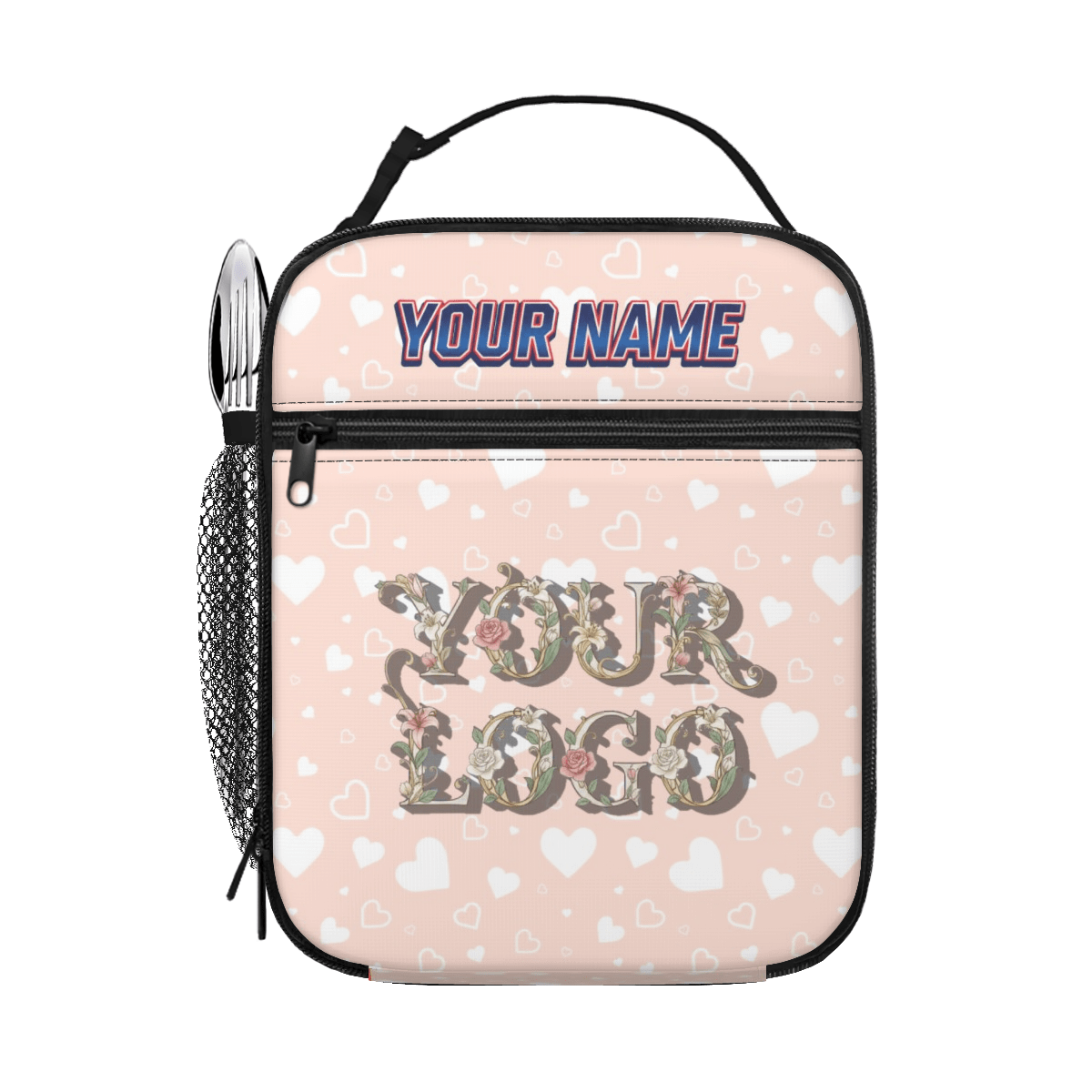 Portable Handheld Insulated Lunch Bag – Custom Name - Storage - BuyEcEc