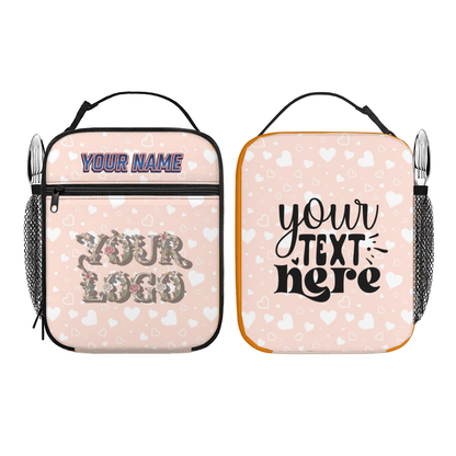 Portable Handheld Insulated Lunch Bag – Custom Name - Storage - BuyEcEc