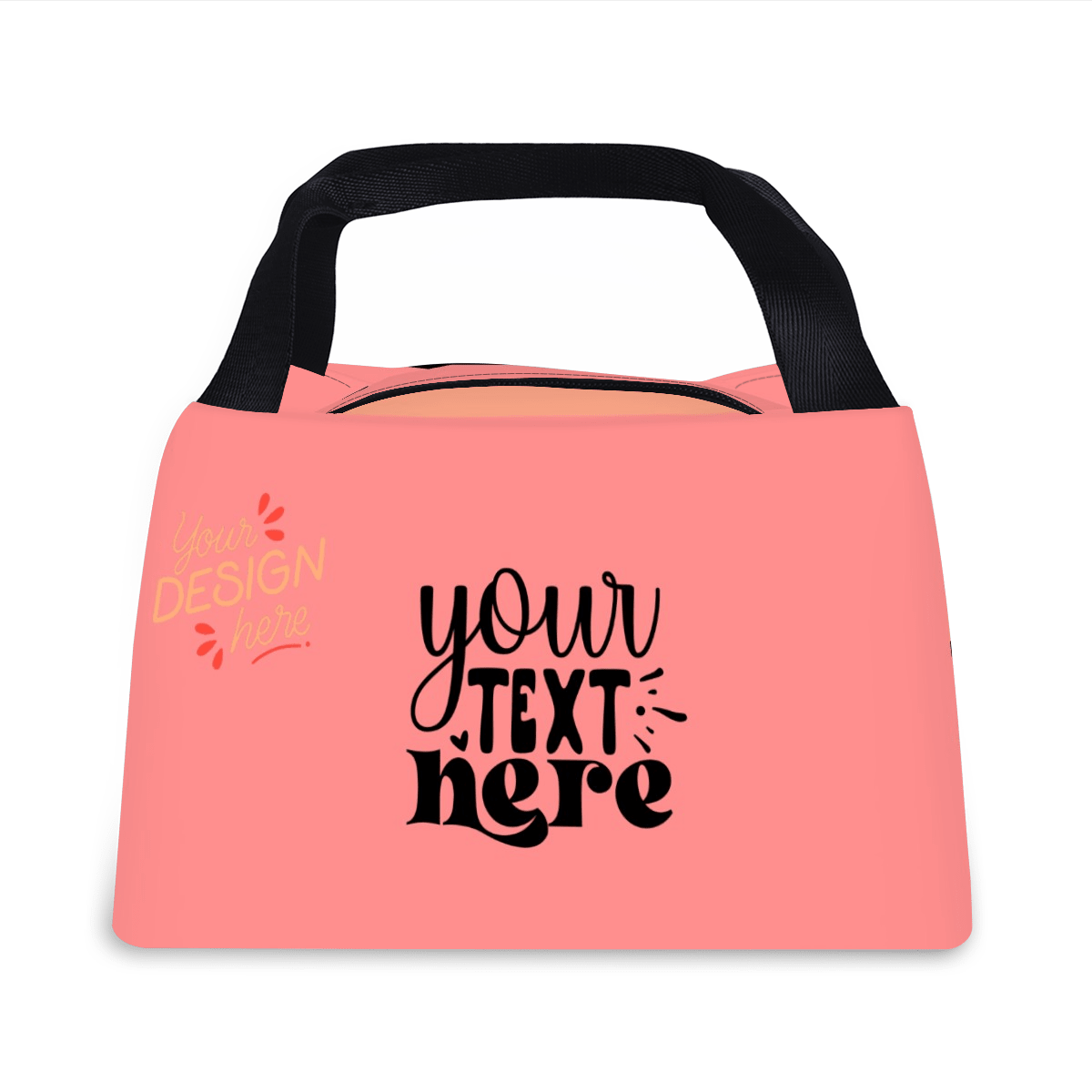 Portable Insulated Lunch Bag – Multi - Side Custom Text - Storage - BuyEcEc