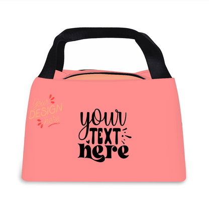 Portable Insulated Lunch Bag – Multi - Side Custom Text - Storage - BuyEcEc