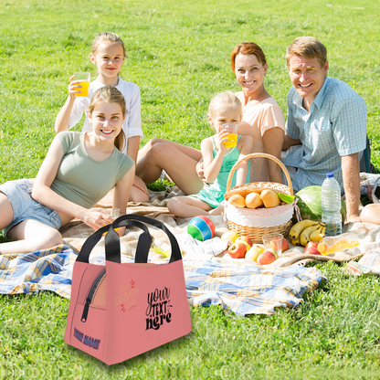 Portable Insulated Lunch Bag – Multi - Side Custom Text - Storage - BuyEcEc
