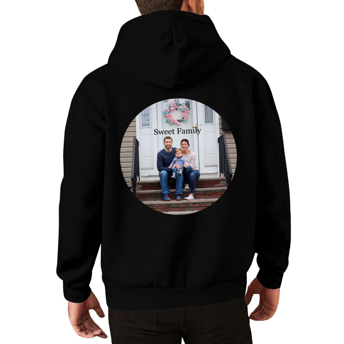 Premium Custom Photo Hoodie (300GSM) - Personalized Gift - BuyEcEc
