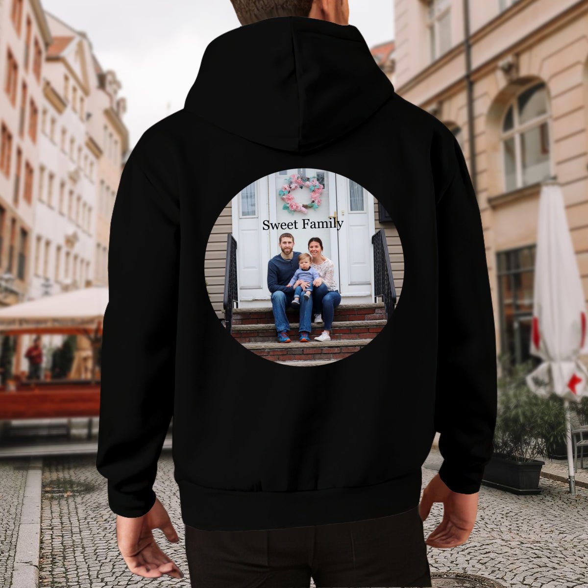 Premium Custom Photo Hoodie (300GSM) - Personalized Gift - BuyEcEc
