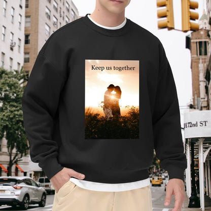 Premium Photo & Love Message Hoodie (300GSM) - Personalized Gift - BuyEcEc