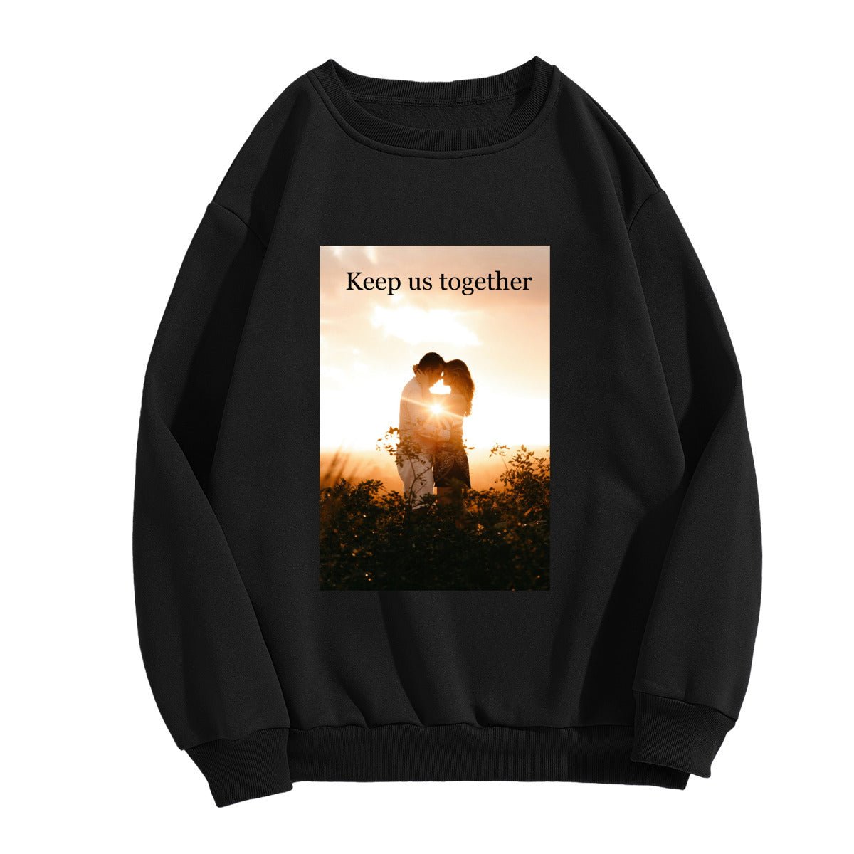 Premium Photo & Love Message Hoodie (300GSM) - Personalized Gift - BuyEcEc