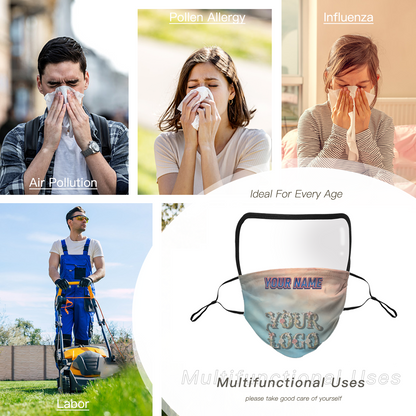 Protective Mask with Eye Shield - Face Mask - BuyEcEc