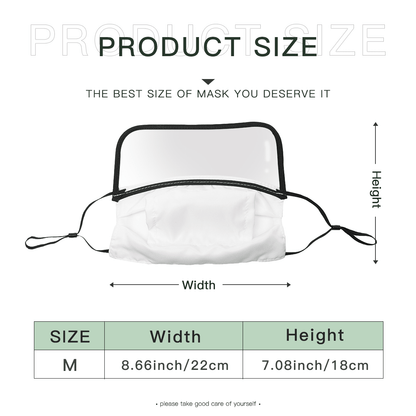 Protective Mask with Eye Shield - Face Mask - BuyEcEc