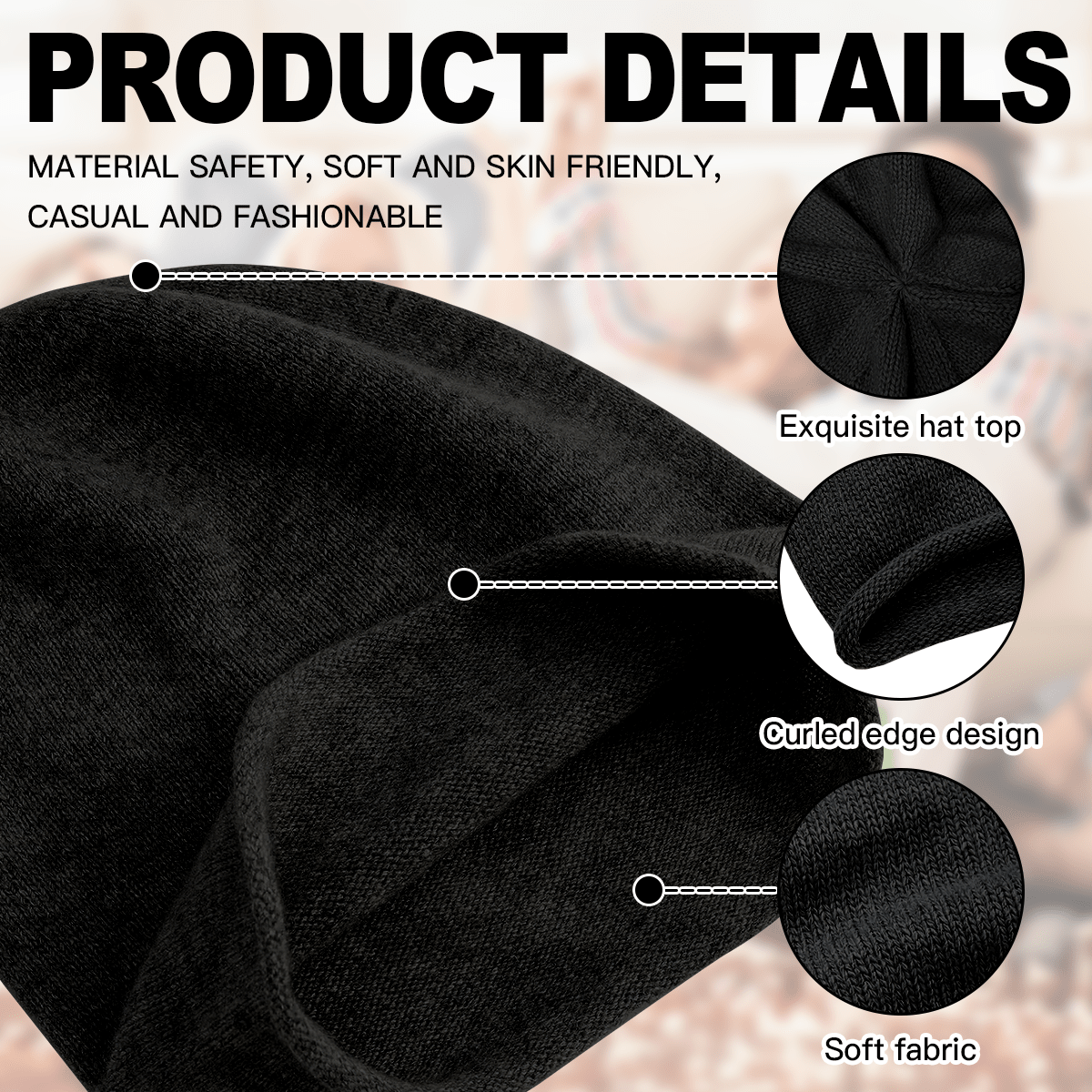 Pullover Knitted Hat - Gear - BuyEcEc