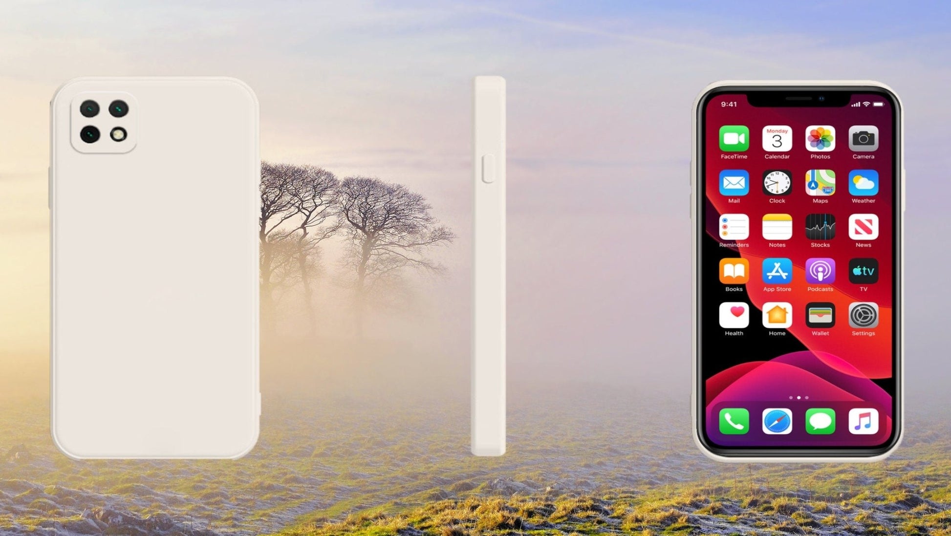 iPhone case Cover Soft Silicon Pure color - iPhoneCases - BuyEcEc