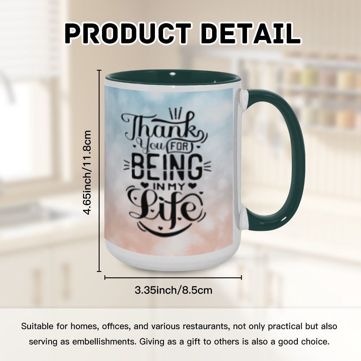 Romantic Quotes Two - Color Mug 15oz - Mugs - BuyEcEc