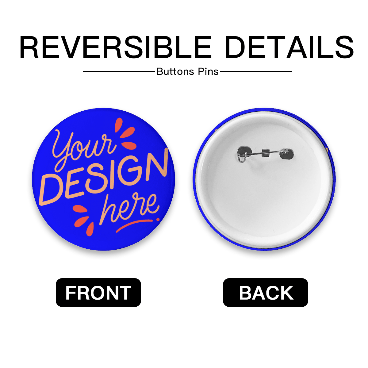 Round Button Badge - Gear - BuyEcEc