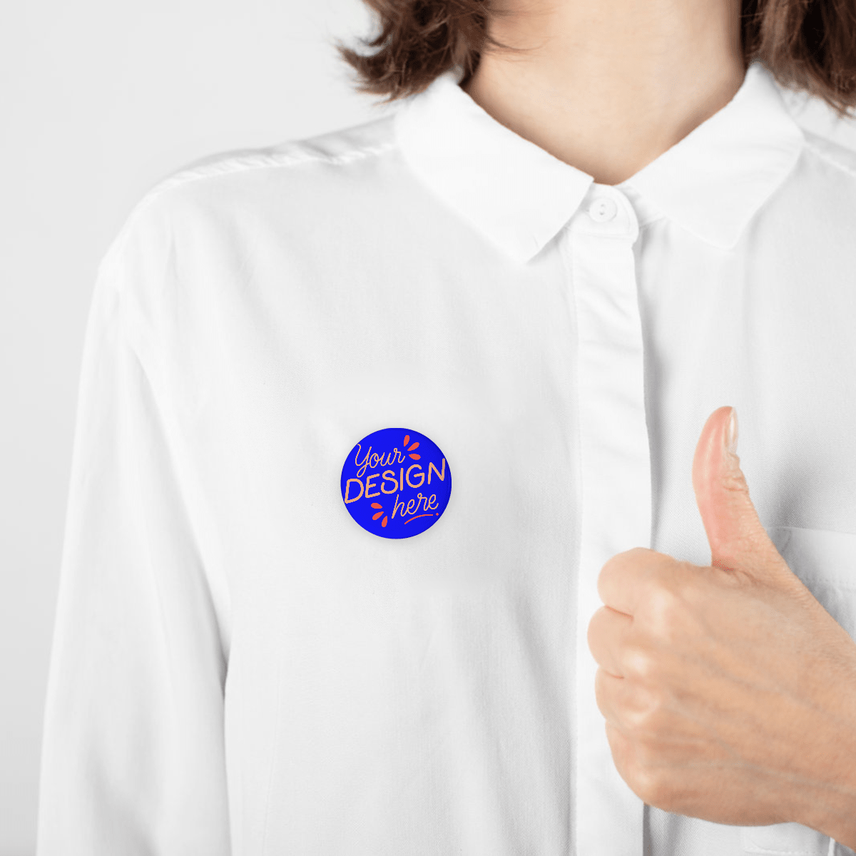 Round Button Badge - Gear - BuyEcEc