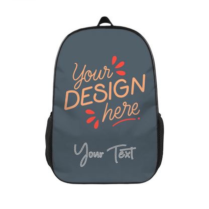 Simple Lightweight Casual Backpack – Custom Text (Dot) - Storage - BuyEcEc