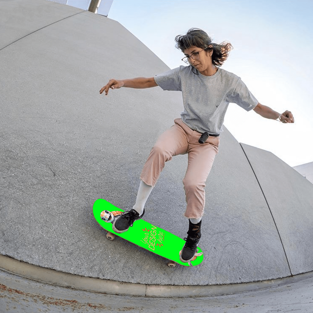 Skateboarding Sticker Polyester UV Inkjet - BuyEcEc
