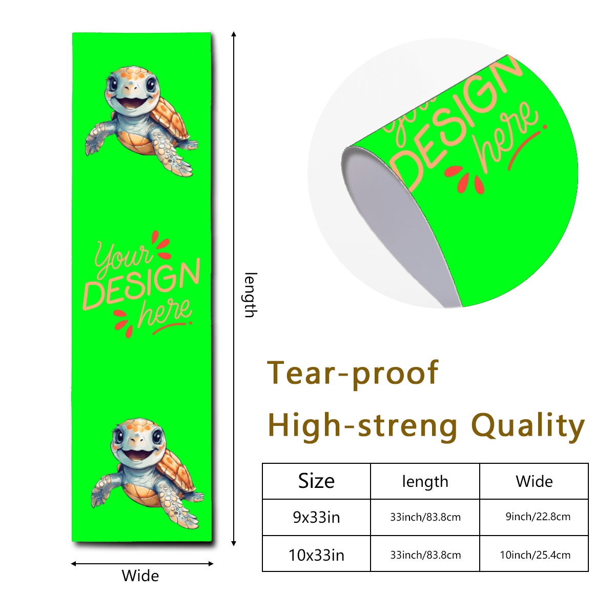 Skateboarding Sticker Polyester UV Inkjet - BuyEcEc