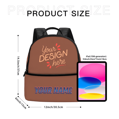 Stylish Mini Backpack – Custom Name - Storage - BuyEcEc
