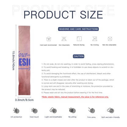 Sunscreen Ice Sleeve Polyester Heat Transfer - BuyEcEc