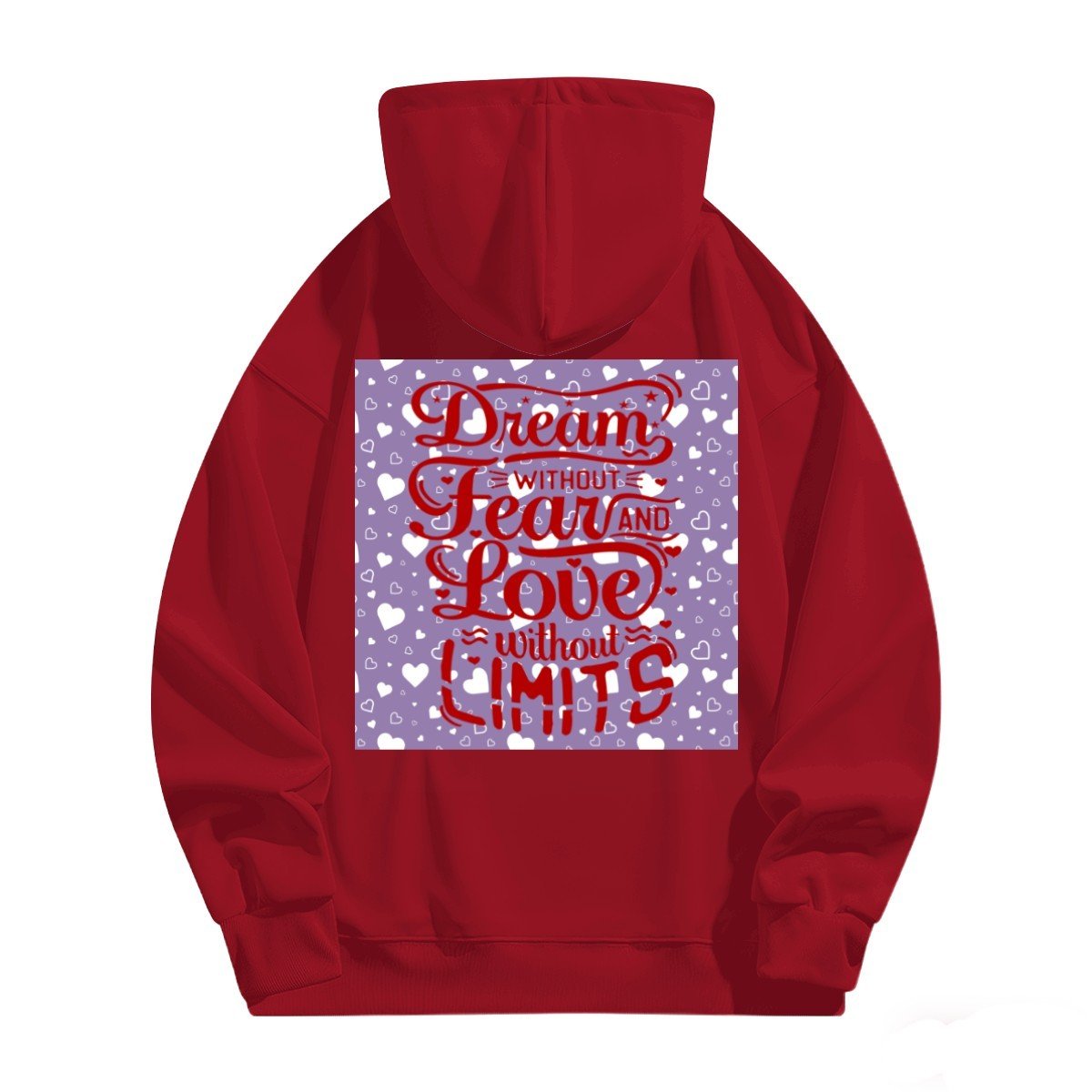 Torn Heart Unisex Hoodie | 280g Double - Sided | BuyEcEc - Hoodies - BuyEcEc