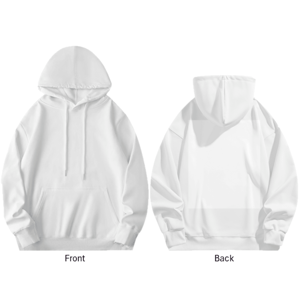 Torn Heart Unisex Hoodie | 280g Double - Sided | BuyEcEc - Hoodies - BuyEcEc