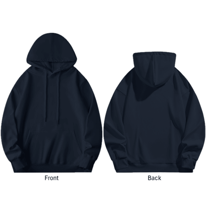 Torn Heart Unisex Hoodie | 280g Double - Sided | BuyEcEc - Hoodies - BuyEcEc