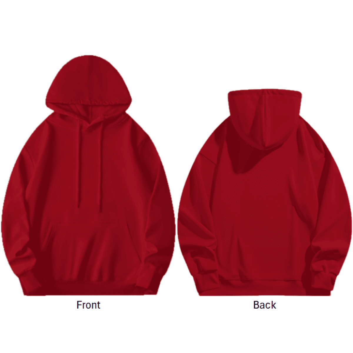 Torn Heart Unisex Hoodie | 280g Double - Sided | BuyEcEc - Hoodies - BuyEcEc