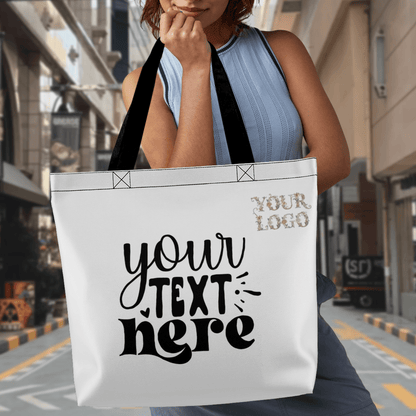 Tote Bag with Zipper – Multi - Side Custom Design - Storage - BuyEcEc