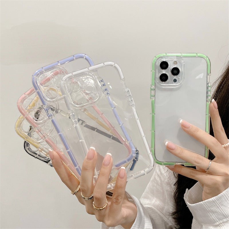 iphone Case cover Transparent luminous border edge - iPhoneCases - BuyEcEc