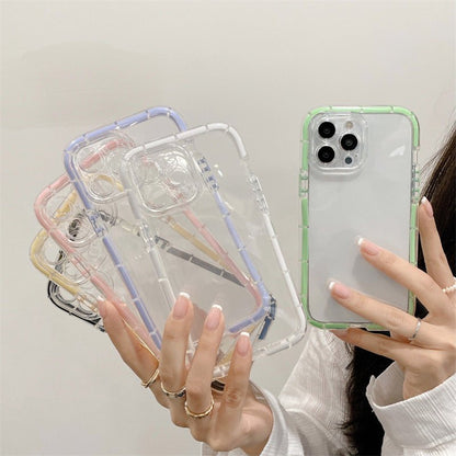 iphone Case cover Transparent luminous border edge - iPhoneCases - BuyEcEc