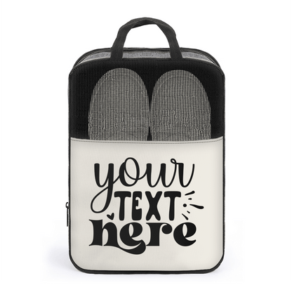 Travel Shoe Bag – Custom Text - Storage - BuyEcEc