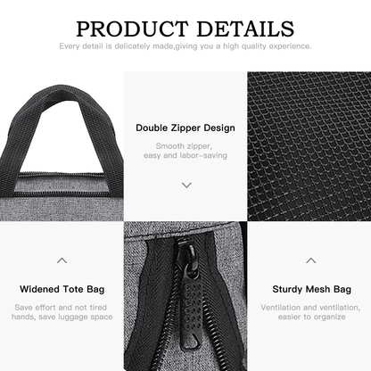 Travel Shoe Bag – Custom Text - Storage - BuyEcEc