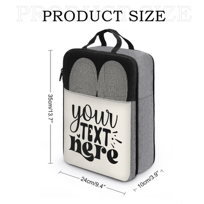 Travel Shoe Bag – Custom Text - Storage - BuyEcEc