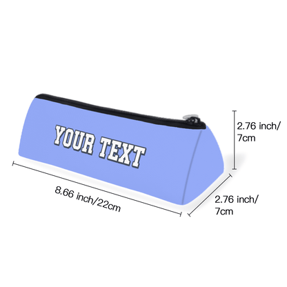 Triangle Pencil Case – Custom Text - Storage - BuyEcEc