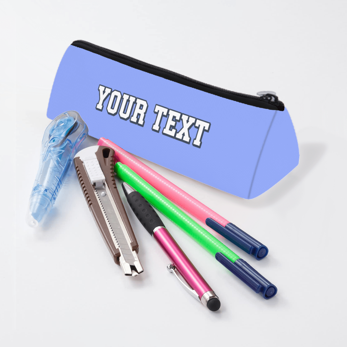 Triangle Pencil Case – Custom Text - Storage - BuyEcEc