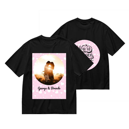 Valentine Character Unisex T-Shirt | 180g Double - Sided - T-Shirts - BuyEcEc