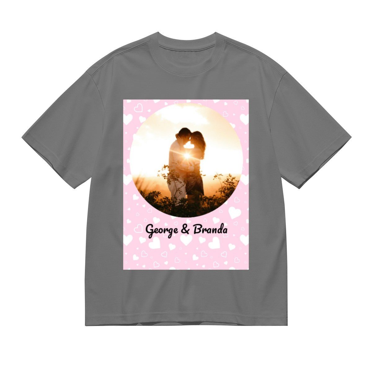 Valentine Character Unisex T-Shirt | 180g Double - Sided - T-Shirts - BuyEcEc