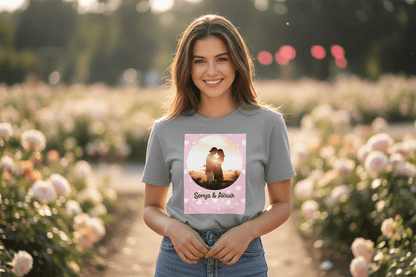 Valentine Character Unisex T-Shirt | 180g Double - Sided - T-Shirts - BuyEcEc