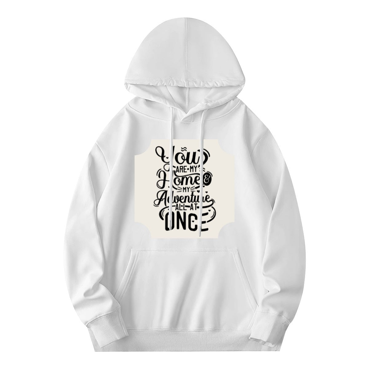 Valentine Couple Hoodie | 280g Custom Names | BuyEcEc - Hoodies - BuyEcEc
